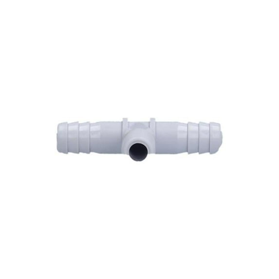 PVC Tee Fitting - 0.375 in. Barb x 0.375 in. Barb x 0.375 in. Barb