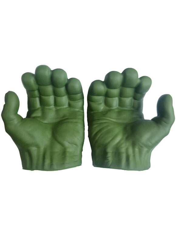 PVC The Hulk Cosplay Gloves Hulk Gloves Children Halloween Christmas Kids Costume Toys