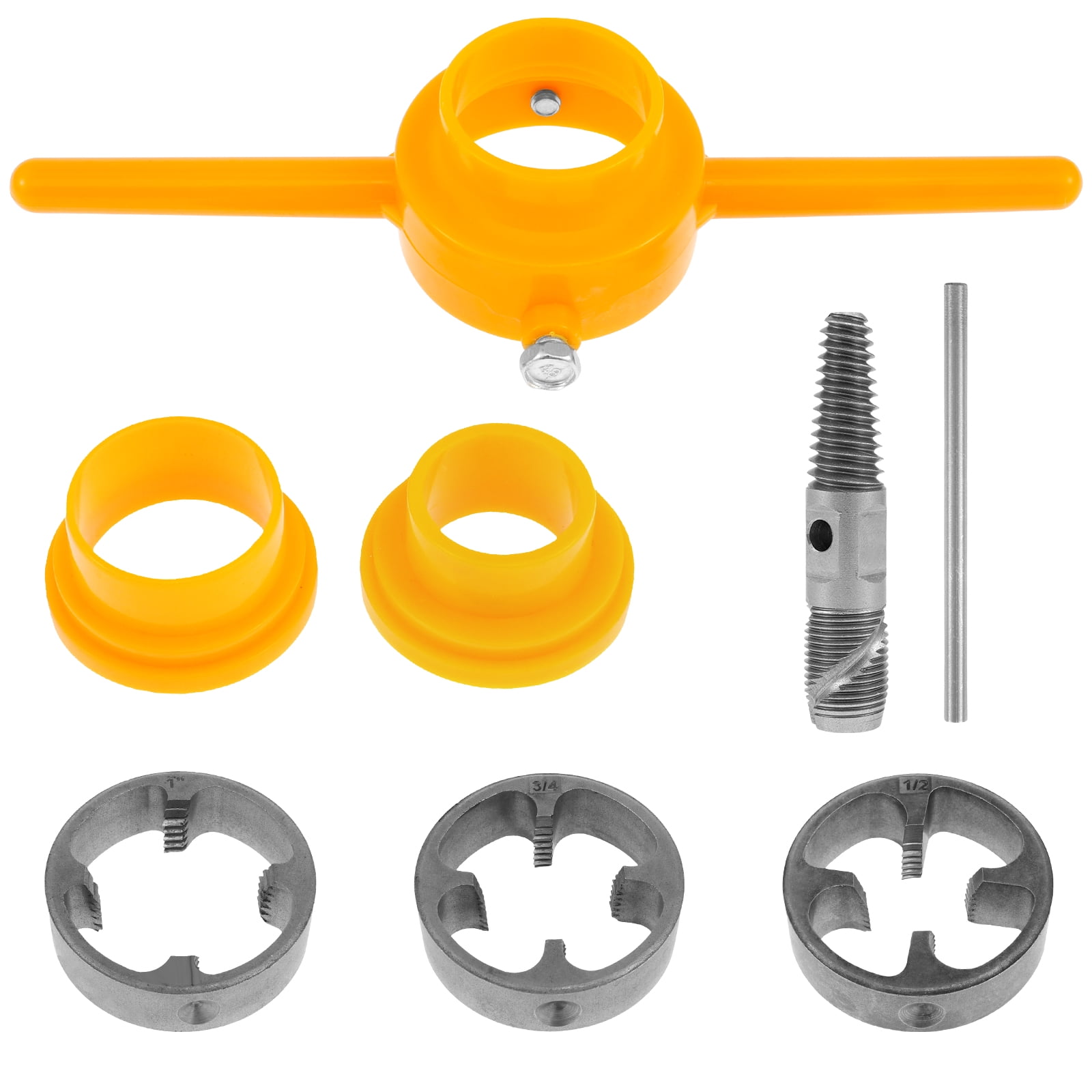 PVC Thread Maker Tool and Plumbing Screw Extraction Tool Kit Pipe