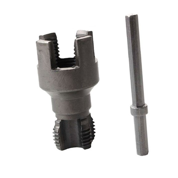 PVC Thread Maker Tool for Electric Drill Pipe Threader 1/2inch 3/4inch PVC Threading Dies Threader