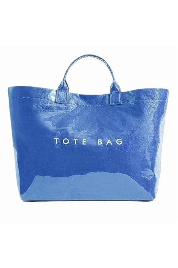 PVC Tote Bag for Women Trendy Plastic Tote Bag Leopard Bags Cheetah Letters Print Bags Large Canvas Hobo Handbag