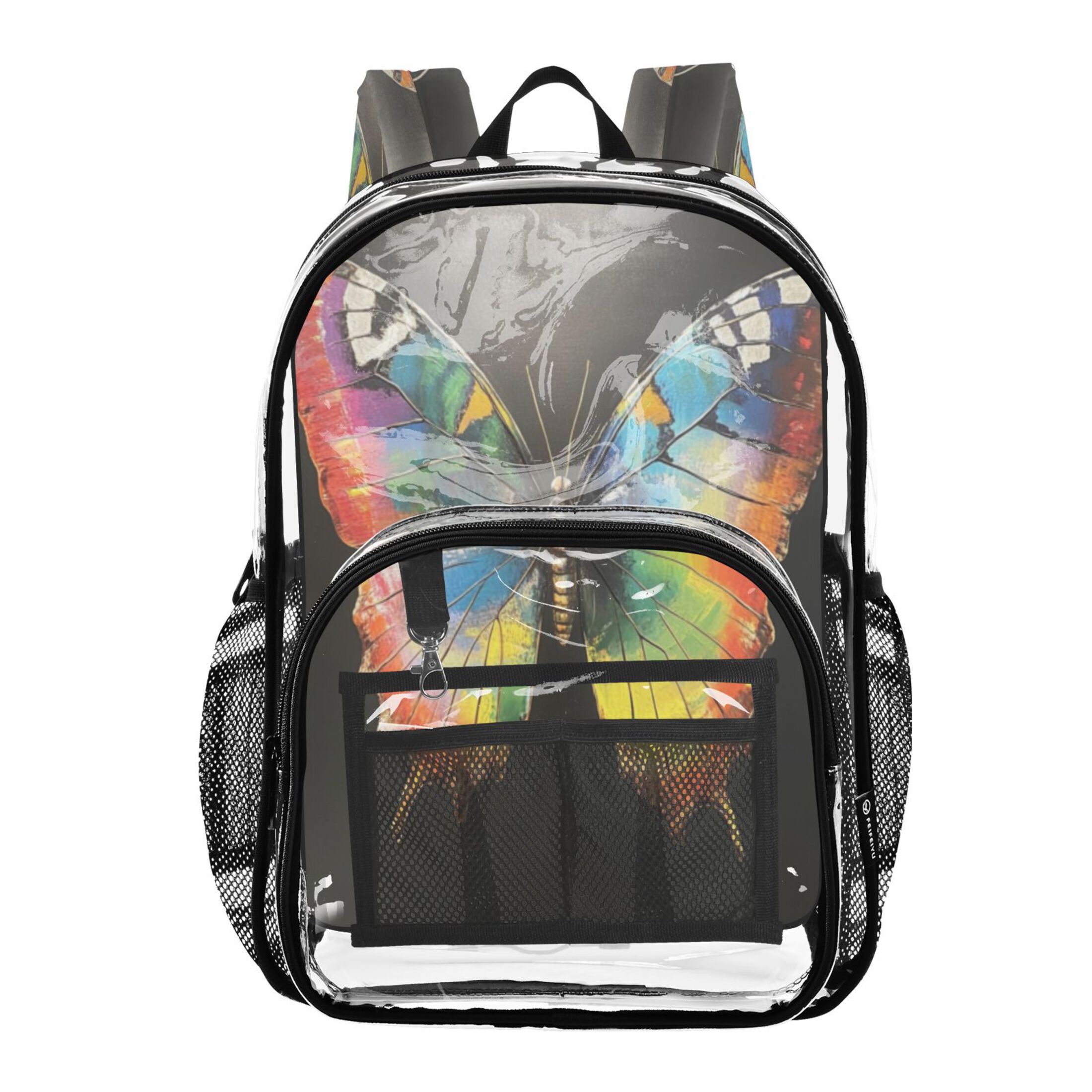 PVC Transparent Backpack, Backpack, Beautiful Backpack, Suitable for ...