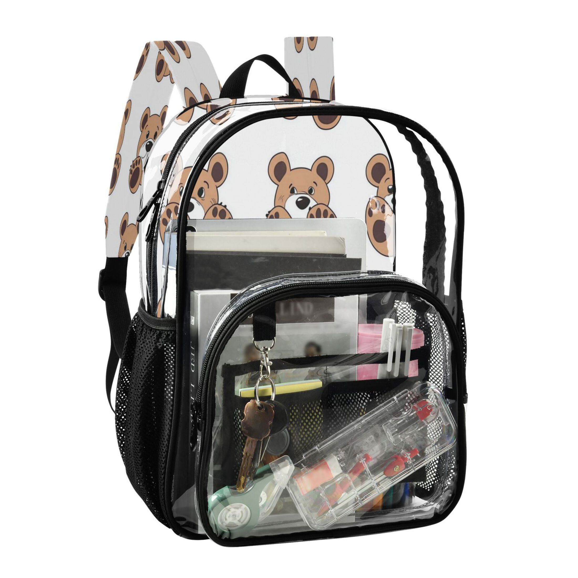 PVC-Transparent-Backpack-  display picture 2