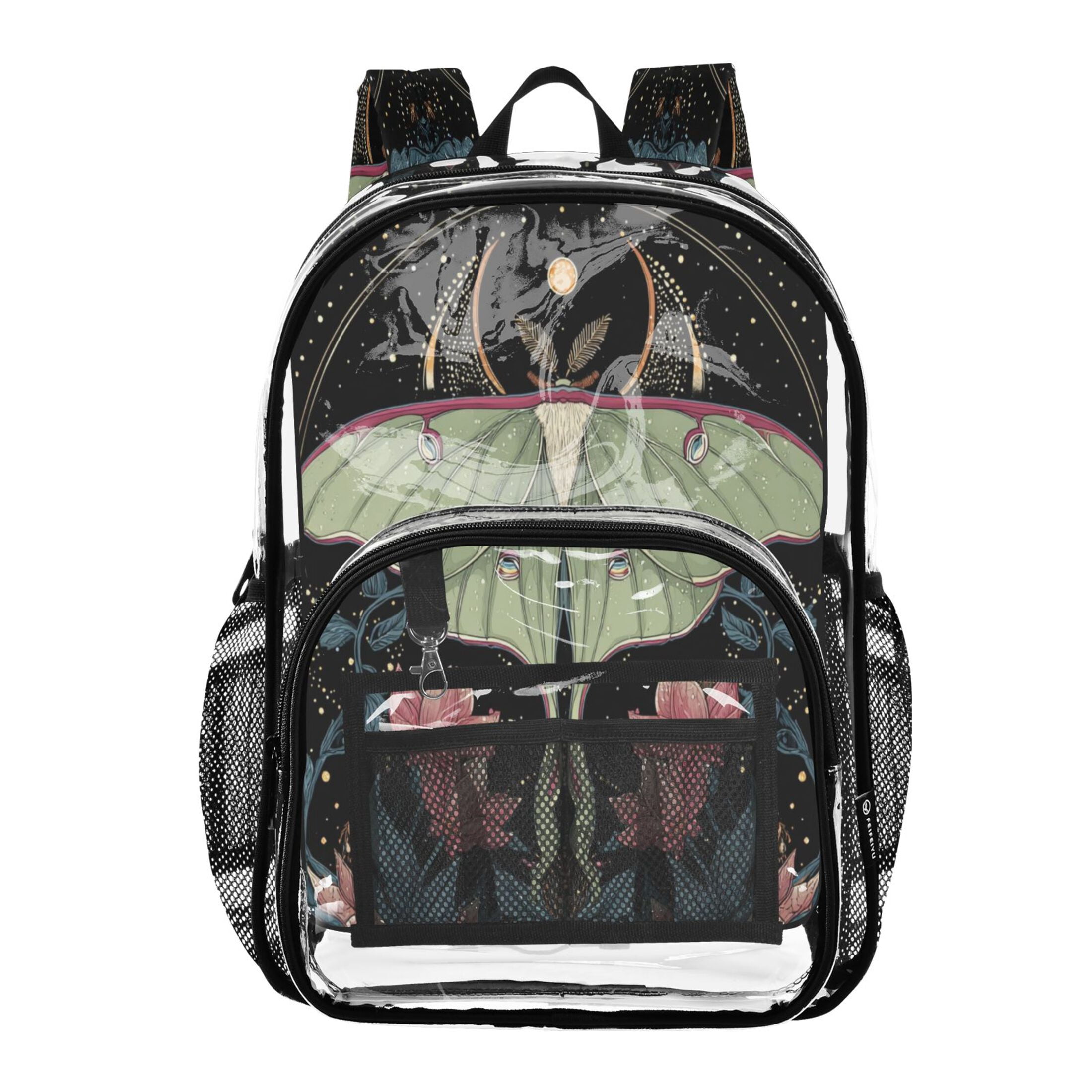 PVC Transparent Backpacks Clear Backpack for Travel and Outings ...