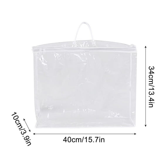 PVC Transparent Packaging Bag PVC Home Textile Household Four Piece Set Bag PVC Storage Bag Transparent Curtain Packaging Bag