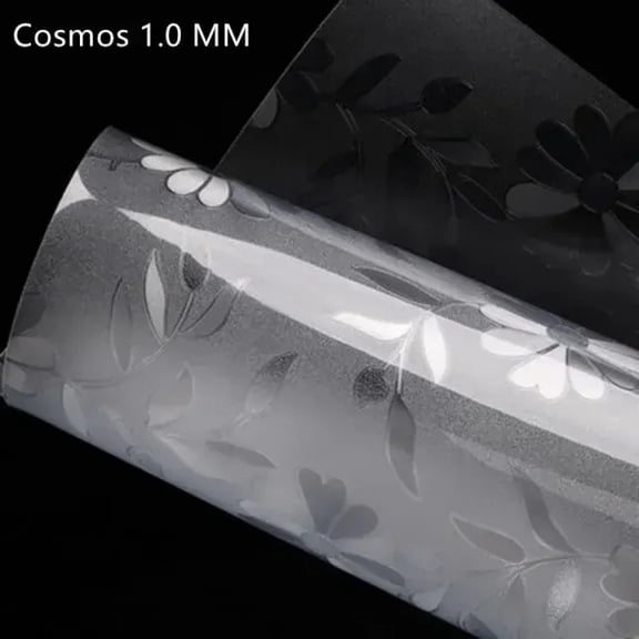 PVC Transparent Tablecloth Waterproof Oil-proof Anti-scalding Soft Glass Rectangular Tablecloth Kitchen Table Mat Table Cover