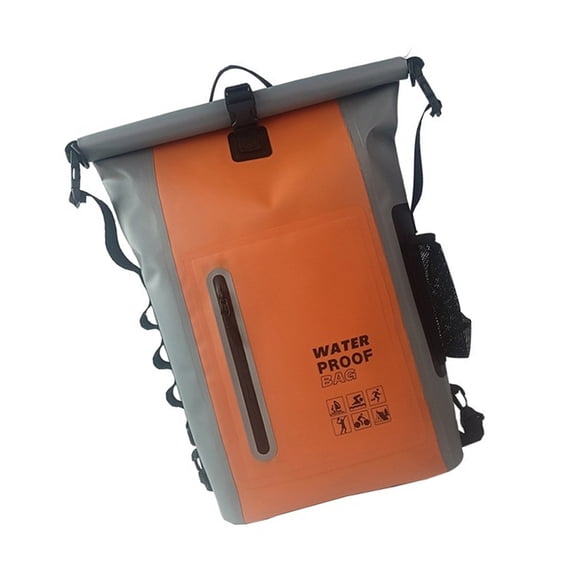 PVC Travel Backpacks Water Design Extra Padded Strap Large Storage Space Suitable For Outdoor Activity Daily C