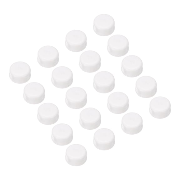 Tube Covers End Caps Pipe Inner 16mm End Caps Round Plugs for Hose Electrical Conduit Pack of 60