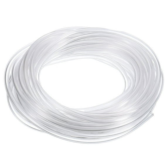 Tubing, 1.5mm ID x 2mm OD - 13 Feet Long Clear Vinyl Water Pipe, Lightweight Plastic Flexible