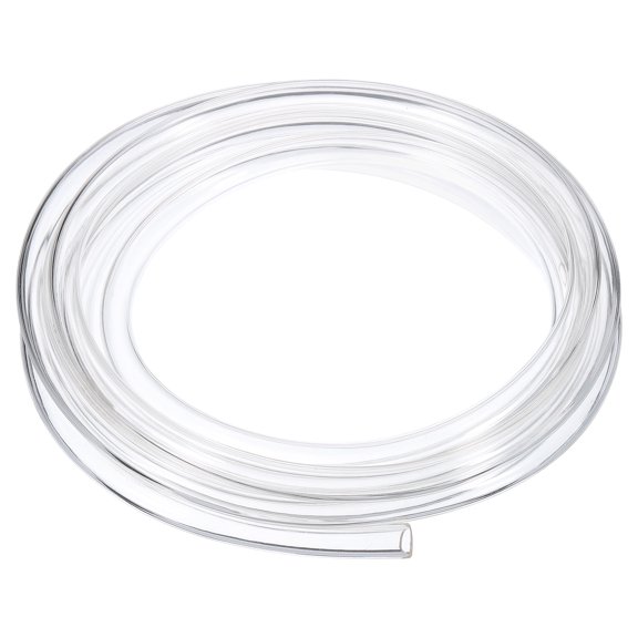 PVC Tubing, 11mm ID x 13mm OD - 13 Feet Long Clear Vinyl Water Pipe, Lightweight Plastic Flexible