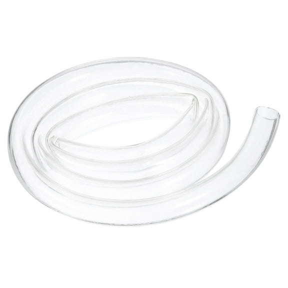 PVC Tubing, 26.5mm ID x 32.5mm OD - 6 Feet Long Clear Vinyl Water Pipe, Lightweight Plastic Flexible