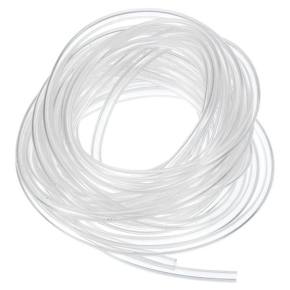 PVC Tubing, 2mm ID x 4mm OD - 13 Feet Long Clear Vinyl Water Pipe, Lightweight Plastic Flexible