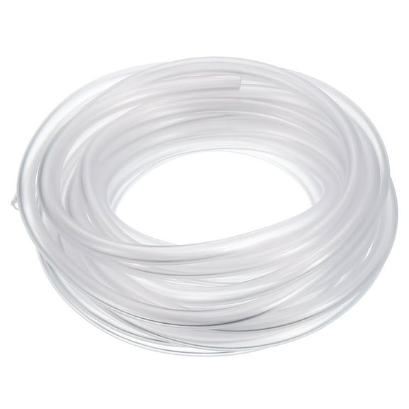 PVC Tubing, 3mm ID x 5mm OD - 13 Feet Long Clear Vinyl Water Pipe, Lightweight Plastic Flexible