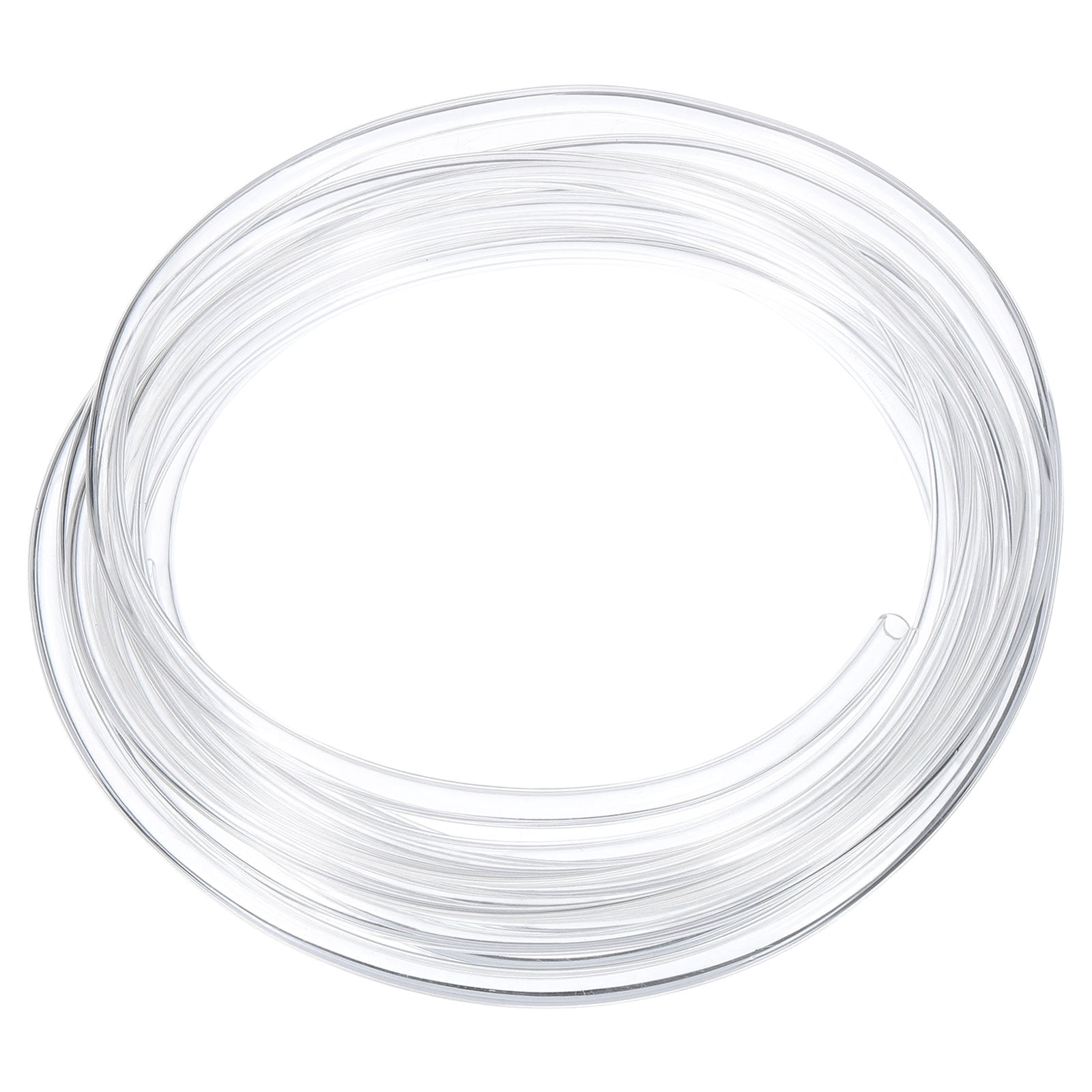 sourcing map Transparenter PVC-Schlauch, Vinylschlauch, 4,5 mm Innendurchmesser, 6,5 mm Außendurchmesser, flexibel, leicht, für Wasserschlauch