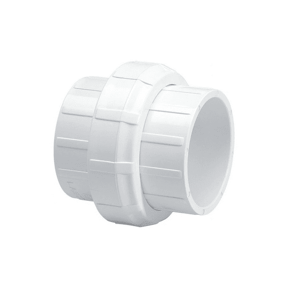 PVC Union, Socket x Socket, 3 in Pipe Size