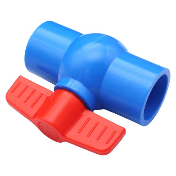 PVC Valves with Manual Right Hand Turn Simple Installation Agricultural Water Valves Suitable for Liquid managements