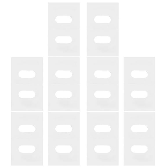 Vertical Blind Fix Tabs - Transparent Self-Adhesive Repair Kit - Universally Compatible with /Fabric Blinds - Quick Fix for Broken Slats