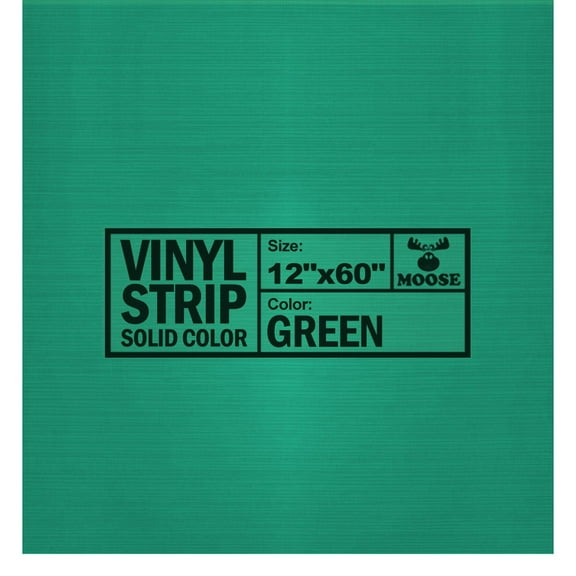 PVC Vinyl Patch Strip for Inflatable Bounce House Repair Commercial Grade, Dark Green, 12" x 60"