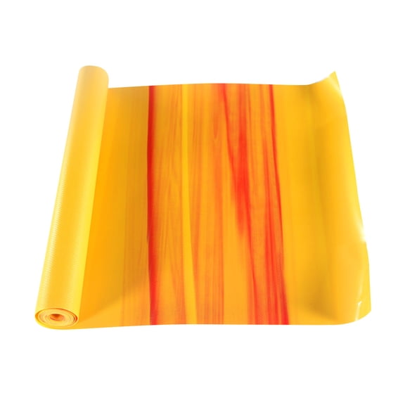 PVC Vinyl Patch Strip for Inflatable Bounce House Repair Commercial Grade, Orange Marble