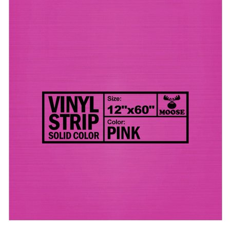 PVC Vinyl Patch Strip for Inflatable Bounce House Repair Commercial Grade, Pink, 12" x 60"