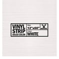 thumbnail image 1 of PVC Vinyl Patch Strip for Inflatable Bounce House Repair Commercial Grade, White, 12" x 60", 1 of 3