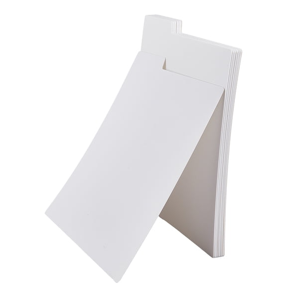 PVC Vinyl Record Divider Organizer for Album CD DVD Media Book Shelf Storage White 335x315x0.8mm DIY