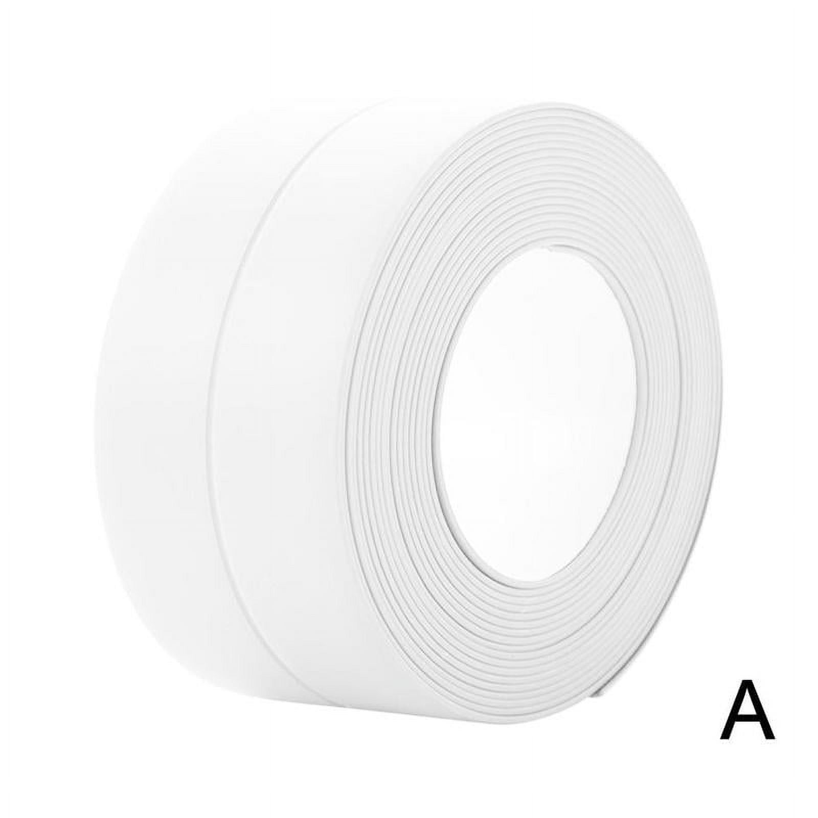 PVC Self Water Sealant Proof Tape, White Adhesive for Bathroom & Kitchen Leak Tool - Walmart.com