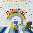 thumbnail image 1 of PVC Wall Stickers Wall Decoration Children Pattern 290x900mm, 1 of 8