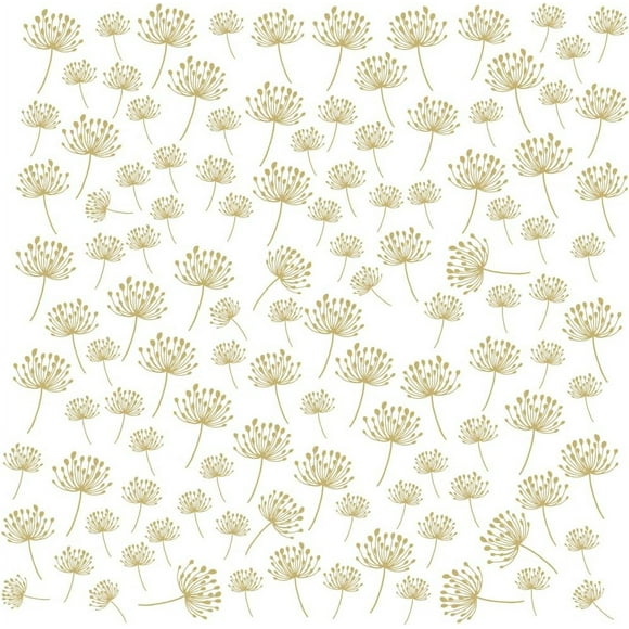 PVC Wall Stickers Wall Decoration Dandelion Shape 390x900mm
