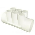 thumbnail image 1 of PVC Water Manifold 2 x 0.75 in. Slip Ports 6, 1 of 1