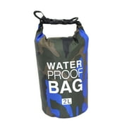PVC Waterproof Bag Rucksack Floating Bag Shoulder Bag Lightweight 2L for Sailing Swimming Fishing Beach Hiking ,