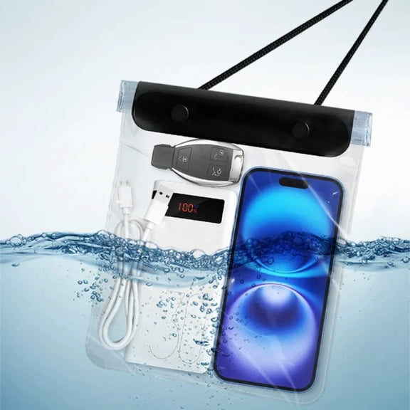 PVC Waterproof Dry Bag Phone Pouch For Floating Travel Beach Swimming Kayaking Boating Pool Accessories