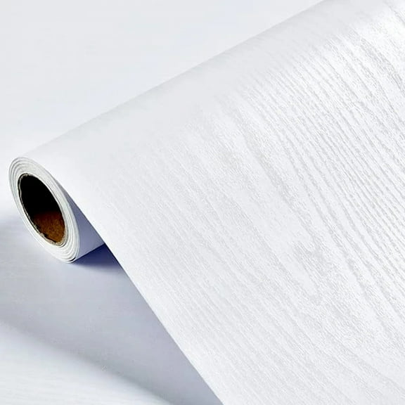 PVC Waterproof Self Adhesive Wallpaper Wall in Rolls Furniture Cabinets Vinyl Decorative Film Wood Grain Stickers For Home Decor