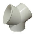thumbnail image 1 of PVC Y Shape Ducting Splitter Connector for Extractor Fans Range Hood Accessories, 1 of 5