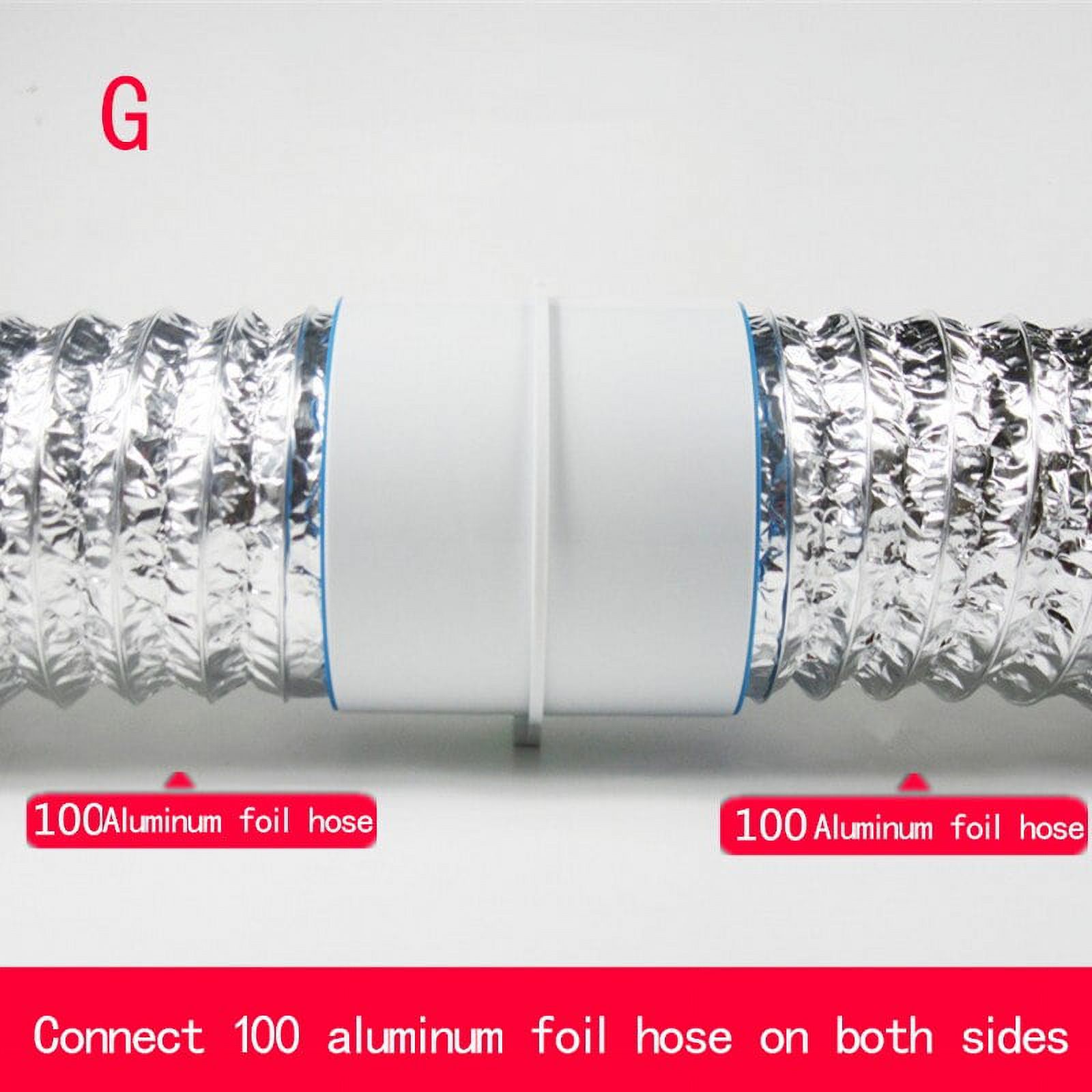 PVC exhaust fan check valve air damper value round pipe Bathroom ventilation fan 110mm to 100