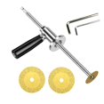 thumbnail image 1 of PVC inner pipe cutter with emery grinding wheel handle for adjustable depth, 1 of 10
