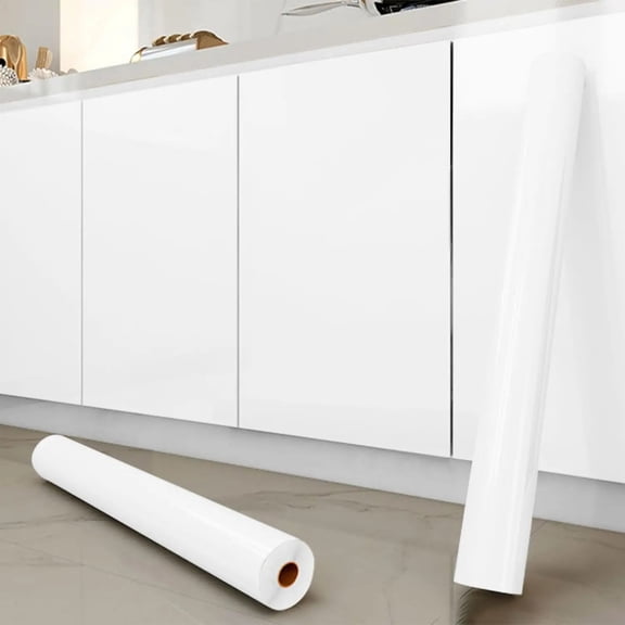 PVC pearl film waterproof paste wallpaper room DIY self-adhesive wardrobe kitchen high gloss paste furniture wall stickers