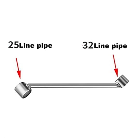 PVC pipe bender spring 16-32mm wire pipe bender aluminum plastic plumber tools