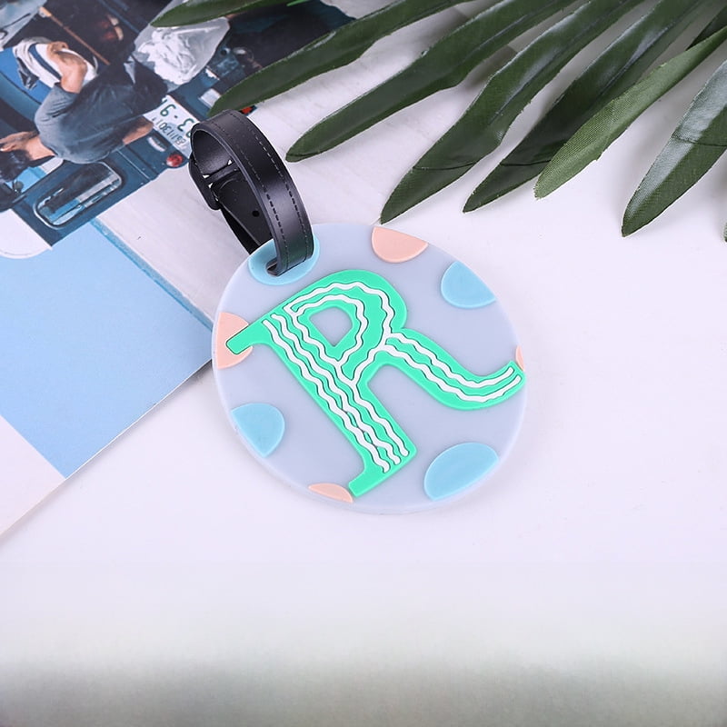 PVC soft rubber luggage tag check silicone luggage tag boarding pass