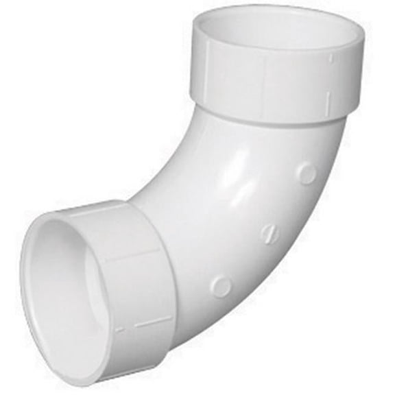 PVC003040800HA 2 in. 90 Degree Elbow Long Sweep