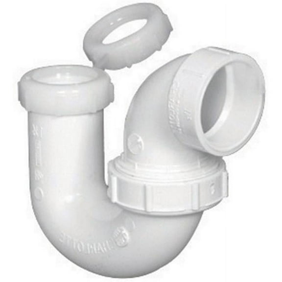 PVC00711P0600HA 1.5 in. PVC P-Trap
