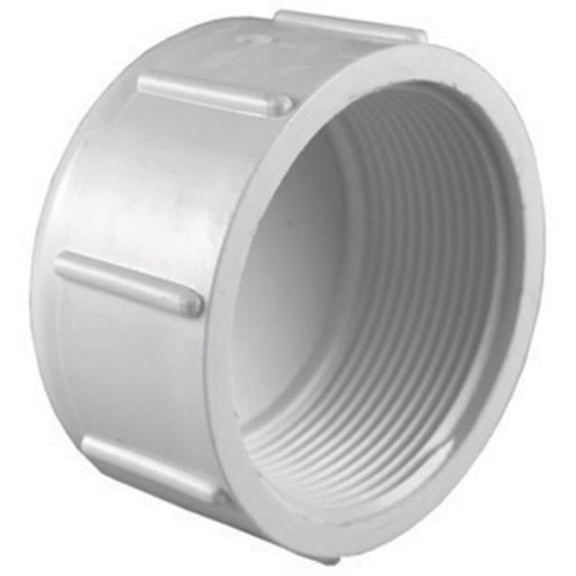 4 Inch PVC Caps for Plumbing and Repairs