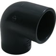 thumbnail image 1 of PVC80L112 Schedule 80 PVC 90 Degree Elbow, 1-1/2 Inch, 1 of 1