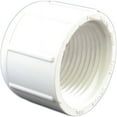 thumbnail image 1 of PVCCAP1T Schedule 40 PVC Threaded Cap, 1 Inch, 1 of 1