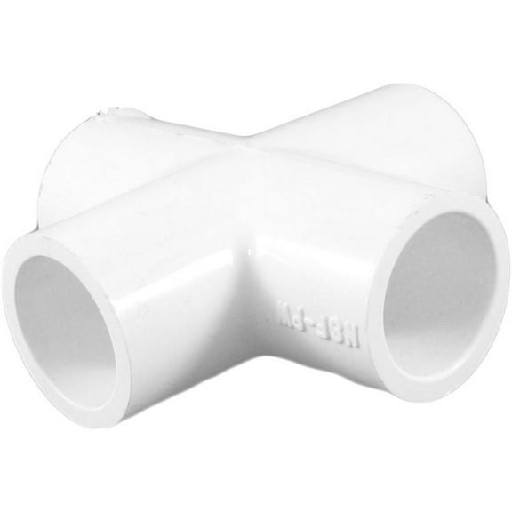 PVCCROSS112 Schedule 40 PVC Cross, 1-1/2 Inch