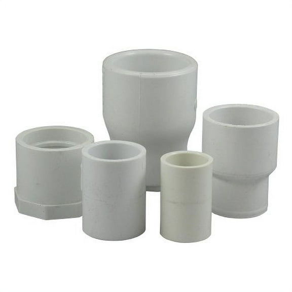 PVCCUP1TT Schedule 40 PVC Coupling, 1 Inch