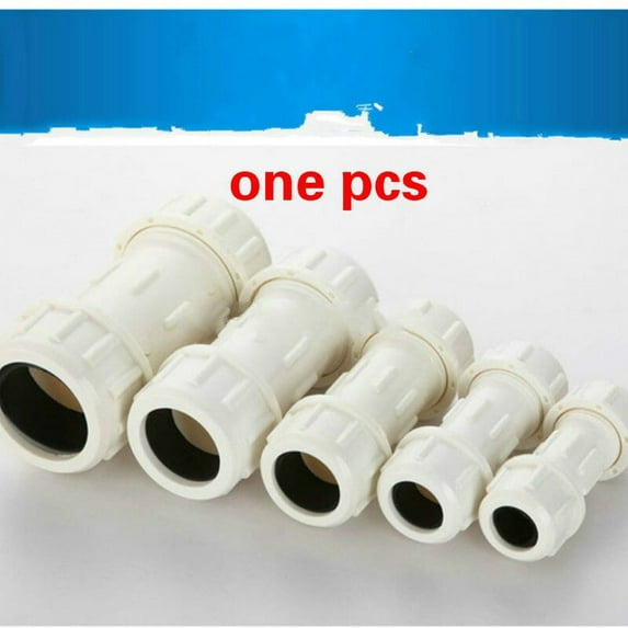 PVCPipe fittings Quick access repair joint Water supply and drainage pipe double union quick connector 20 25 32 40 50 63 110