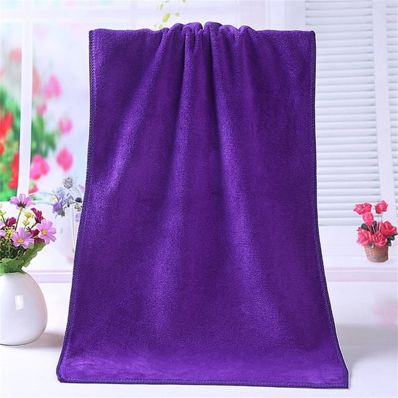PVCS Towels and Washcloths 1PC Towel Shower Absorbent Superfine Fiber Soft Comfortable Towel Highly Absorbent
