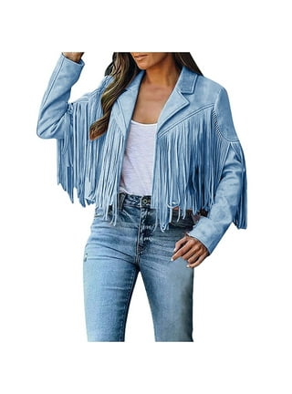 Shop Trendy Jackets with Fringe in Various Styles and Colors