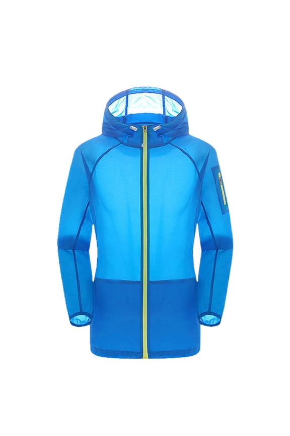 Women's Casual Jackets Clearance Women's Ultra-thin Quick Drying Color Blocked Skin Jacket With Sporty Style XL